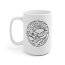 Tennessee Mug - State Design White Ceramic Tennessee Mug (11oz & 15oz)-1