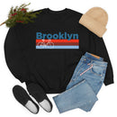 Brooklyn, New York Sweatshirt Retro Bike - Unisex Adult Crewneck Brooklyn Sweatshirt-15