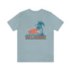 Tallahassee, Florida T-Shirt - Retro Palm Tree & Beach Unisex Tallahassee Shirt