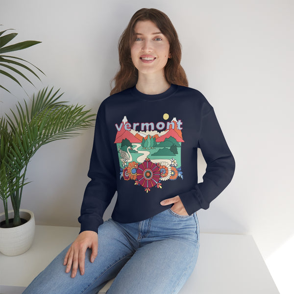 Vermont Sweatshirt - Boho / Hippie Unisex