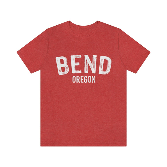 Bend, Oregon Shirt - Paint Text Unisex Bend T-Shirt