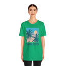 Charleston, South Carolina T-Shirt - Retro Palm Tree & Beach Unisex Charleston Shirt-51