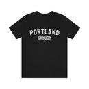 Portland, Oregon Shirt - Paint Text Unisex Portland T-Shirt-7