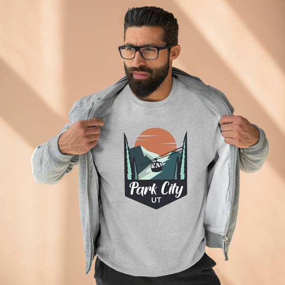 Premium Park City, Utah Crewneck Sweatshirt - Retro Unisex Sweatshirt