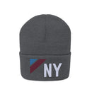 New York Beanie - Adult Embroidered Retro New York Knit Hat-6