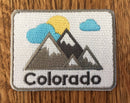 Colorado Patch - Mountains 100% Embroidered Sew or Iron-on Colorado Patch (2.5 inches x 2 inches)-2