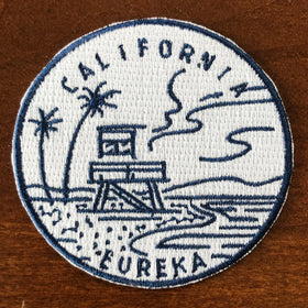 California Patch - 100% Embroidery Sew or Iron-on State DesignCalifornia Patch (2.5 inches wide) - 0