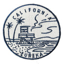 California Patch - 100% Embroidery Sew or Iron-on State DesignCalifornia Patch (2.5 inches wide)-1