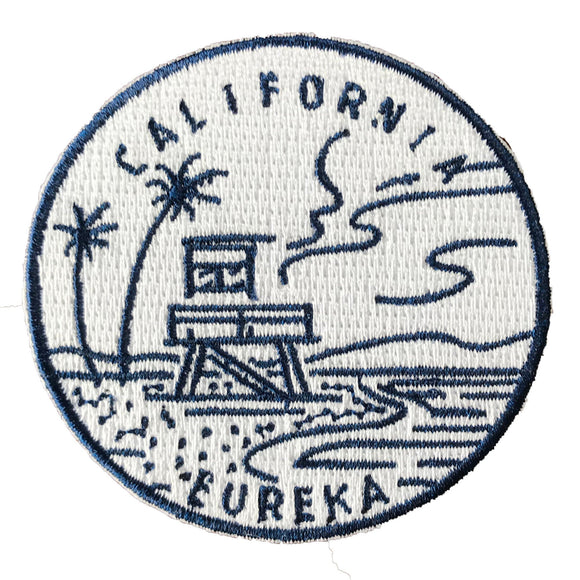 California Patch - 100% Embroidery Sew or Iron-on State DesignCalifornia Patch (2.5 inches wide)