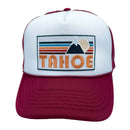 Lake Tahoe, California Trucker Hat - Retro Mountain Snapback Lake Tahoe Hat-6