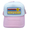 California Trucker Hat - Retro Sun Snapback California Hat / Adult Hat
