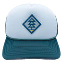 Kid's Pacific Northwest Trucker Hat - Retro Tree Snapback Youth Hat-1