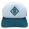 Kid's Pacific Northwest Trucker Hat (Ages 2-12) - Retro Tree Snapback Youth Hat / Kid's Hat