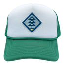 Kid's Pacific Northwest Trucker Hat - Retro Tree Snapback Youth Hat-3