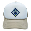 Kid's Pacific Northwest Trucker Hat (Ages 2-12) - Retro Tree Snapback Youth Hat / Kid's Hat
