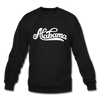 Alabama Sweatshirt - Hand Lettered Alabama Crewneck Sweatshirt - black