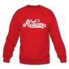 Alabama Sweatshirt - Hand Lettered Alabama Crewneck Sweatshirt - red