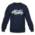 Alaska Sweatshirt - Hand Lettered Alaska Crewneck Sweatshirt - navy