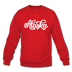 Alaska Sweatshirt - Hand Lettered Alaska Crewneck Sweatshirt - red