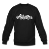 Arizona Sweatshirt - Hand Lettered Arizona Crewneck Sweatshirt - black