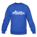 Arizona Sweatshirt - Hand Lettered Arizona Crewneck Sweatshirt - royal blue