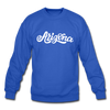 Arizona Sweatshirt - Hand Lettered Arizona Crewneck Sweatshirt - royal blue