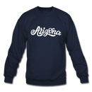 Arizona Sweatshirt - Hand Lettered Arizona Crewneck Sweatshirt - navy