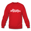 Arizona Sweatshirt - Hand Lettered Arizona Crewneck Sweatshirt - red