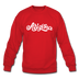 Arizona Sweatshirt - Hand Lettered Arizona Crewneck Sweatshirt - red