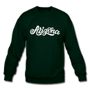 Arizona Sweatshirt - Hand Lettered Arizona Crewneck Sweatshirt - forest green