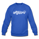 Arkansas Sweatshirt - Hand Lettered Arkansas Crewneck Sweatshirt - royal blue