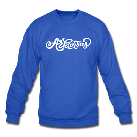 Arkansas Sweatshirt - Hand Lettered Arkansas Crewneck Sweatshirt