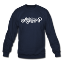 Arkansas Sweatshirt - Hand Lettered Arkansas Crewneck Sweatshirt - navy