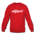 Arkansas Sweatshirt - Hand Lettered Arkansas Crewneck Sweatshirt - red