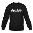 Connecticut Sweatshirt - Hand Lettered Connecticut Crewneck Sweatshirt - black