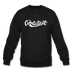Connecticut Sweatshirt - Hand Lettered Connecticut Crewneck Sweatshirt - black
