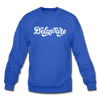 Delaware Sweatshirt - Hand Lettered Delaware Crewneck Sweatshirt - royal blue
