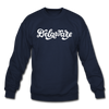 Delaware Sweatshirt - Hand Lettered Delaware Crewneck Sweatshirt - navy