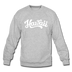 Hawaii Sweatshirt - Hand Lettered Hawaii Crewneck Sweatshirt - heather gray