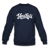 Hawaii Sweatshirt - Hand Lettered Hawaii Crewneck Sweatshirt - navy