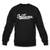 Indiana Sweatshirt - Hand Lettered Indiana Crewneck Sweatshirt - black