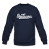 Indiana Sweatshirt - Hand Lettered Indiana Crewneck Sweatshirt - navy