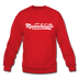 Massachusetts Sweatshirt - Hand Lettered Massachusetts Crewneck Sweatshirt - red