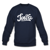 Iowa Sweatshirt - Hand Lettered Iowa Crewneck Sweatshirt - navy