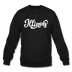 Illinois Sweatshirt - Hand Lettered Illinois Crewneck Sweatshirt - black