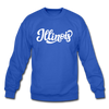 Illinois Sweatshirt - Hand Lettered Illinois Crewneck Sweatshirt - royal blue