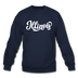 Illinois Sweatshirt - Hand Lettered Illinois Crewneck Sweatshirt - navy
