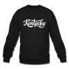 Kentucky Sweatshirt - Hand Lettered Kentucky Crewneck Sweatshirt - black