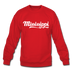 Mississippi Sweatshirt - Hand Lettered Mississippi Crewneck Sweatshirt - red