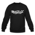 Maryland Sweatshirt - Hand Lettered Maryland Crewneck Sweatshirt - black